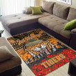 Wests Tigers Area Rug - Anzac Day Lest We Forget A31B
