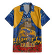 (Custom) West Coast Eagles Hawaiian Shirt, Anzac Day Lest We Forget A31B