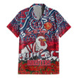 (Custom) Sydney Roosters Hawaiian Shirt, Anzac Day Lest We Forget A31B