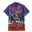(Custom) Newcastle Knights Hawaiian Shirt, Anzac Day Lest We Forget A31B
