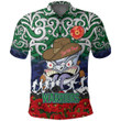 (Custom) New Zealand Warriors Polo Shirt, Anzac Day Lest We Forget A31B