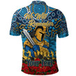 (Custom) Gold Coast Titans Polo Shirt, Anzac Day Lest We Forget A31B