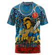 (Custom) Gold Coast Titans T-shirt, Anzac Day Lest We Forget A31B