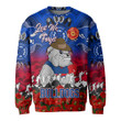 (Custom) Western Bulldogs Sweatshirt, Anzac Day Lest We Forget A31B