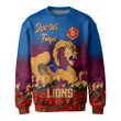 (Custom) Brisbane Lions Sweatshirt, Anzac Day Lest We Forget A31B