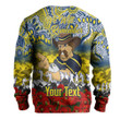 (Custom) North Queensland Cowboys Sweatshirt, Anzac Day Lest We Forget A31B