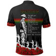 Penrith Panthers Polo Shirt, Anzac Day For the Fallen A31B