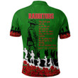 South Sydney Rabbitohs Polo Shirt, Anzac Day For the Fallen A31B