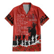 St. George Illawarra Dragons Hawaiian Shirt, Anzac Day For the Fallen A31B