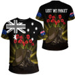 Anzac Day Hat & Boots T-shirt | Thelast3seconds.co
