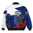Thelast3seconds Clothing - Anzac Day Lest We Forget Special Bomber Jacket