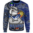 Canterbury-Bankstown Bulldogs NRL Sweatshirt Spirit Of NAIDOC Series 2025 NH24