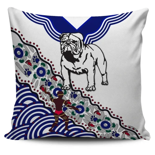 Love New Zealand Pillow Cover - Bulldogs Pillow Cover Indigenous TH5