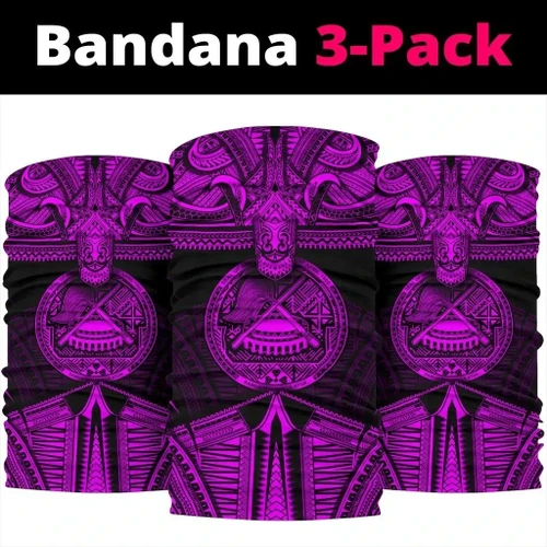 Love New Zealand Bandana - American Samoa 3  Bandana - Neck Gaiter A7