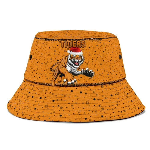 Love New Zealand Bucket Hat - Wests Christmas Hat Tigers Unique Vibes - Orange K8