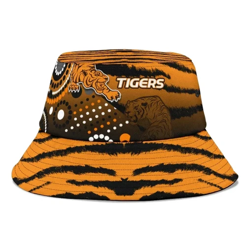 Love New Zealand Bucket Hat - Tigers Bucket Hat Wests Indigenous New K13