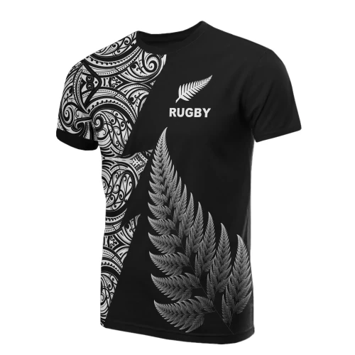Love New Zealand T-Shirt - New Zealand Rugby T-Shirt - Aotearoa Maori Style - BN39