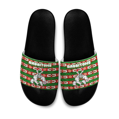 Love New Zealand Slide Sandals - South Sydney Rabbitohs Comic Style New Slide Sandals A35