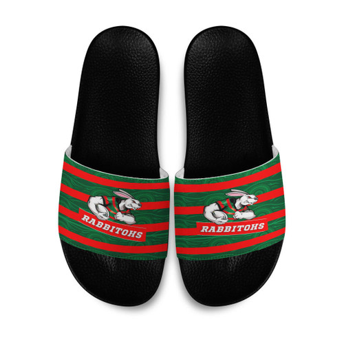 Love New Zealand Slide Sandals - South Sydney Rabbitohs Slide Sandals A35