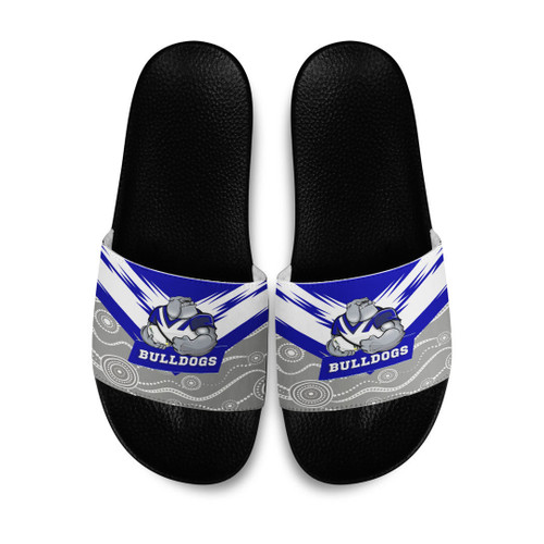 Love New Zealand Slide Sandals - Canterbury-Bankstown Bulldogs Slide Sandals A35
