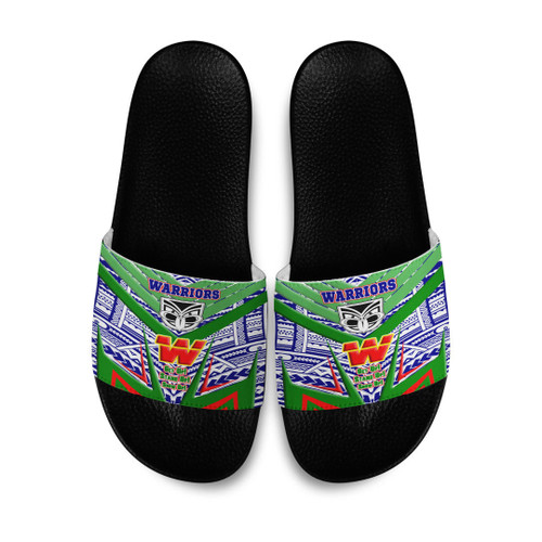 Love New Zealand Slide Sandals - New Zealand Warriors Naidoc 2022 Sporty Style Slide Sandals A35