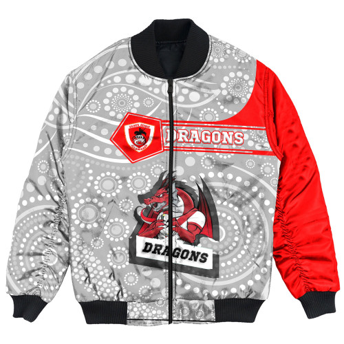 Love New Zealand Clothing - St. George Illawarra Dragons Simple Style Bomber Jackets A35