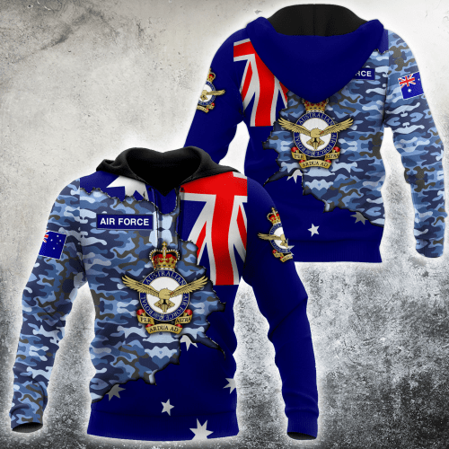 LoveNewZealand Anzac Day Clothing - Royal Australian Air Force Hoodie