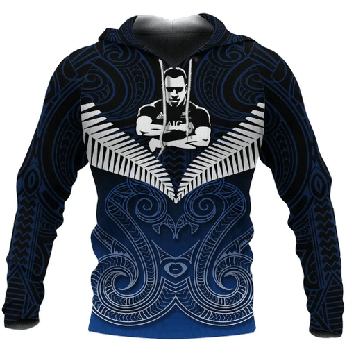 Love New Zealand Hoodie - All Blacks Fans Hoodie New Zealand Rugby Manaia