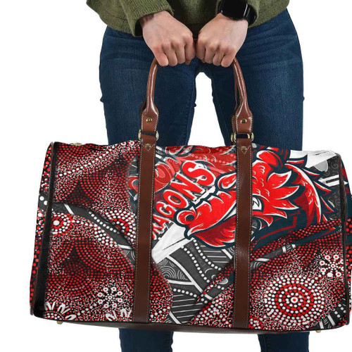 Love New Zealand Bag - St. George Illawarra Dragons Aboriginal Travel Bag A35