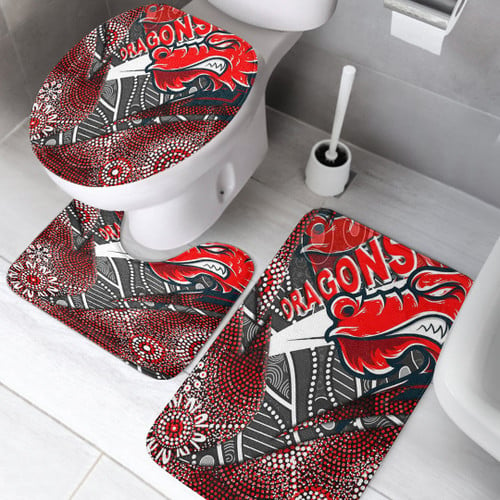 Love New Zealand Bathroom Set - St. George Illawarra Dragons Aboriginal Bathroom Set A35
