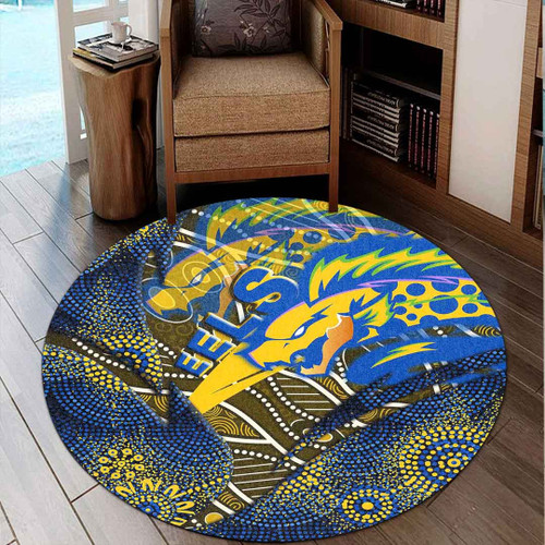 Love New Zealand Round Carpet - Parramatta Eels Aboriginal Round Carpet A35