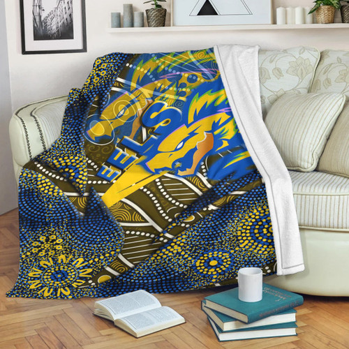 Love New Zealand Premium Blanket - Parramatta Eels Aboriginal Premium Blanket A35