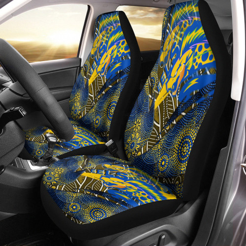 Love New Zealand Car Seat Covers - Parramatta Eels Aboriginal Car Seat Covers A35