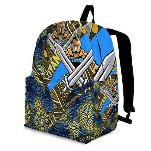 Love New Zealand Backpack - Gold Coast Titans Aboriginal Backpack A35