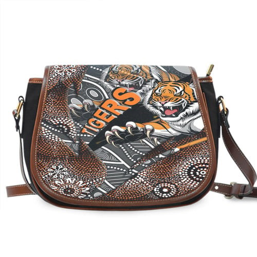 Love New Zealand Saddle Bag - West Tigers Aboriginal Saddle Bag A35