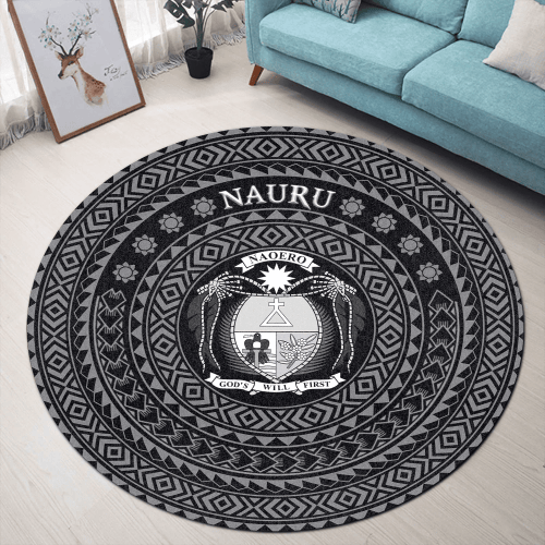 Love New Zealand Round Carpet - Nauru A95
