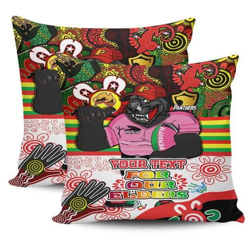 Penrith City Naidoc Week Custom Pillow Covers - Custom Purrfect Penrith Back In Black NAIDOC Week For Our Elders 2023
