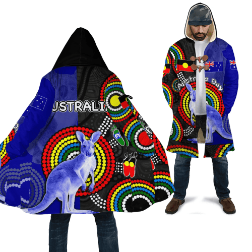 Love New Zealand Clothing - Australia Aboriginal and Naidoc 2023 Cloak A35