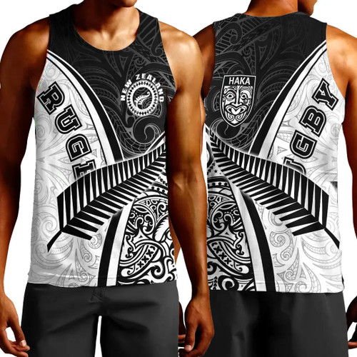 Love New Zealand Tank Top - New Zealand Rugby Silver Fern A35