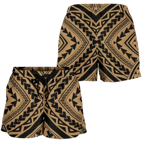 Lovenewzealand Short - Hawaii Polynesian All Over Print Women's Shorts J11