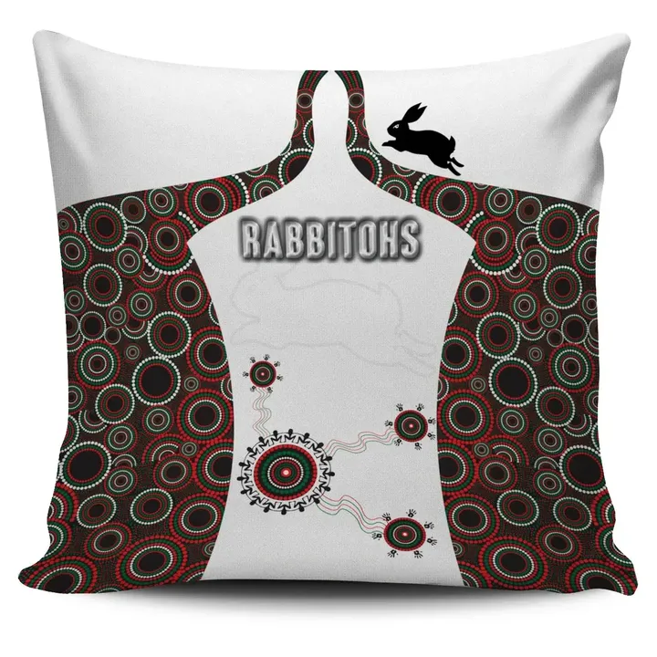 South Sydney Pillow Cover Indigenous Rabbitohs TH5 | Lovenewzealand.co