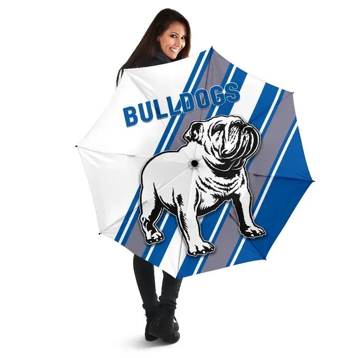 Canterbury-Bankstown Bulldogs All Over Print Umbrellas Simple Style K8 | Lovenewzealand.co