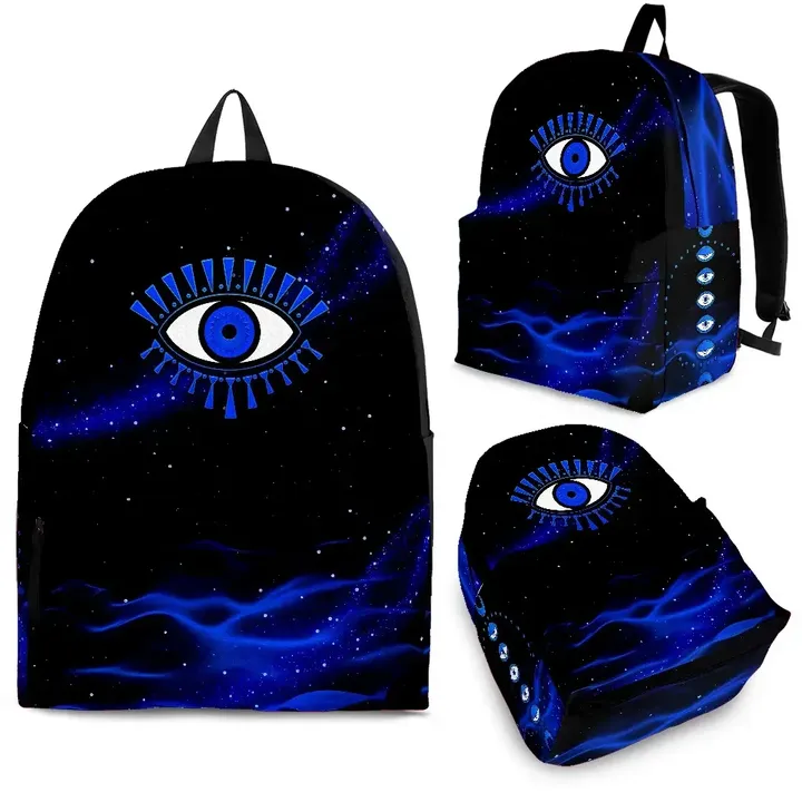 Evil Eye Backpack Original Style - Blue K8 | Lovenewzealand.co