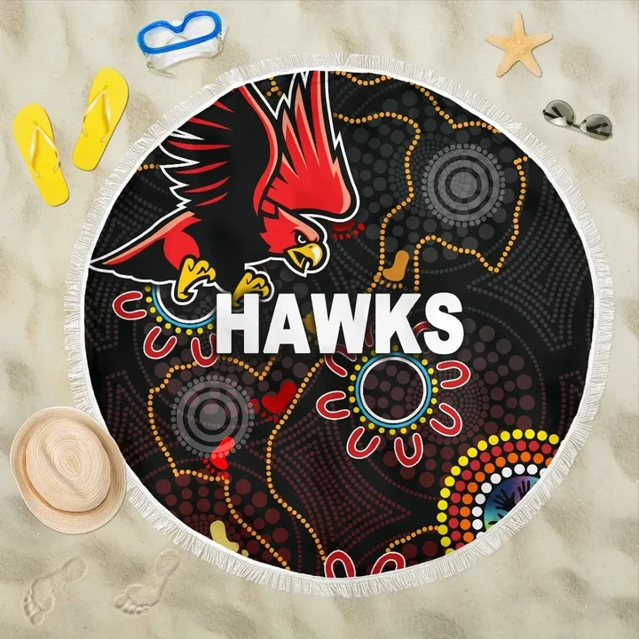 Illawarra Hawks Beach Blanket ndigenous K8 | Lovenewzealand.co