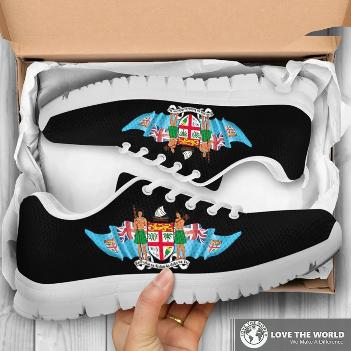 Fiji sneakers (shoes) - flying flag NN9 | Lovenewzealand.co