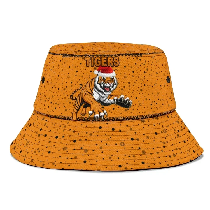 Wests Christmas Hat Tigers Unique Vibes - Orange K8 | Lovenewzealand.co