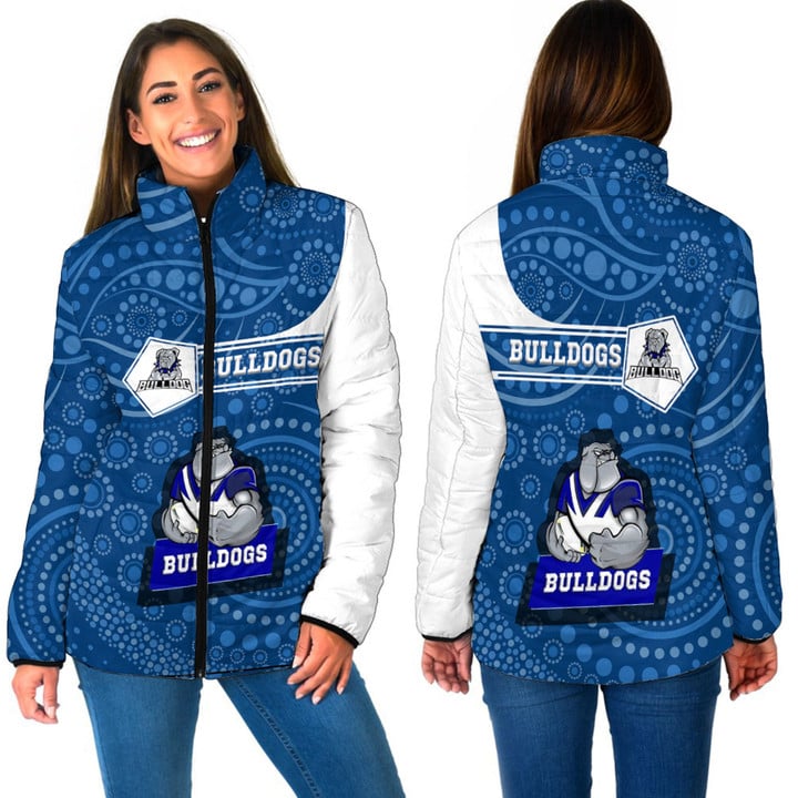 Love New Zealand Clothing - Canterbury-Bankstown Bulldogs Simple Style Women Padded Jacket A35 | Love New Zealand