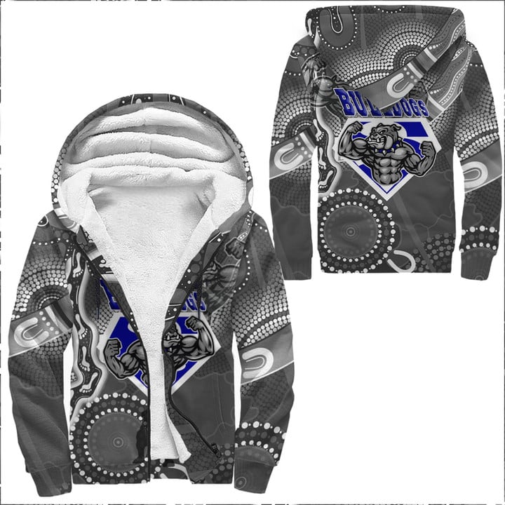Love New Zealand Clothing - Canterbury-Bankstown Bulldogs Superman Rugby Sherpa Hoodies A35 | Love New Zealand