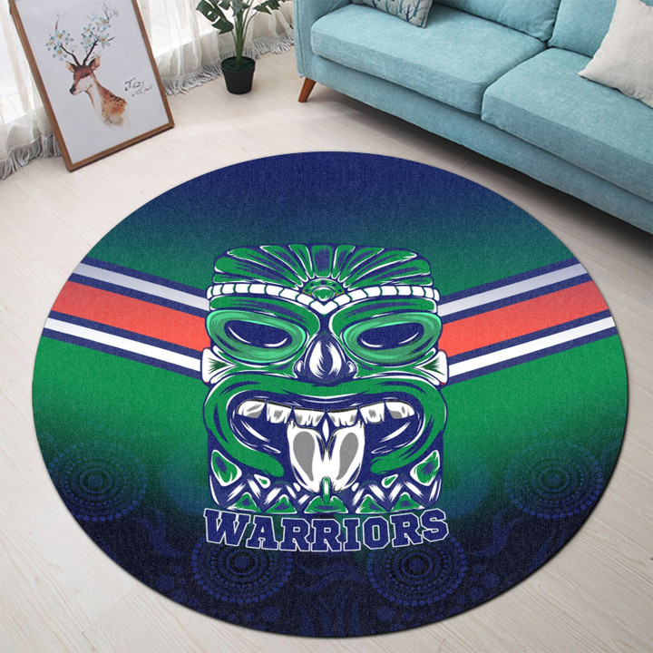 Love New Zealand Round Carpet - Newcastle Knights Logo Round Carpet A35