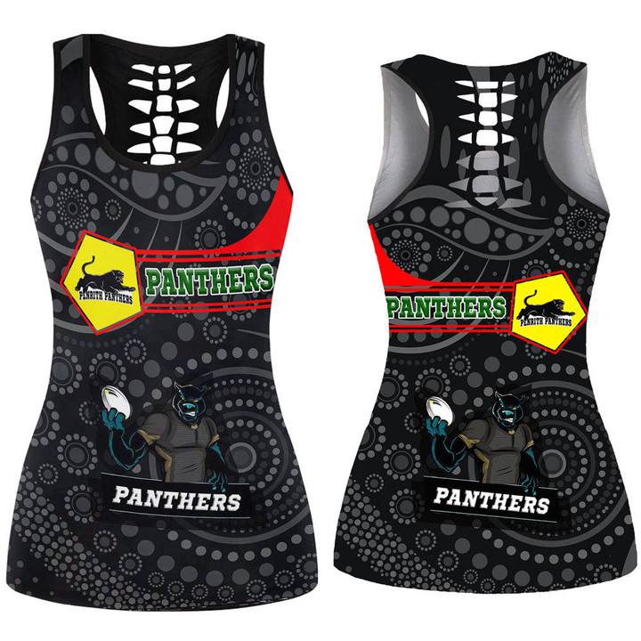 Love New Zealand Clothing - Penrith Panthers Simple Style Hollow Tank Top A35 | Love New Zealand